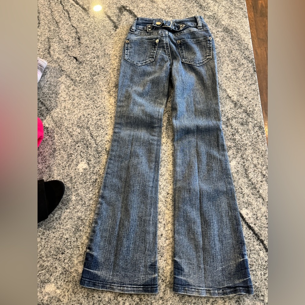 Bundle: Justice Jeans and Cherokee dress sweater